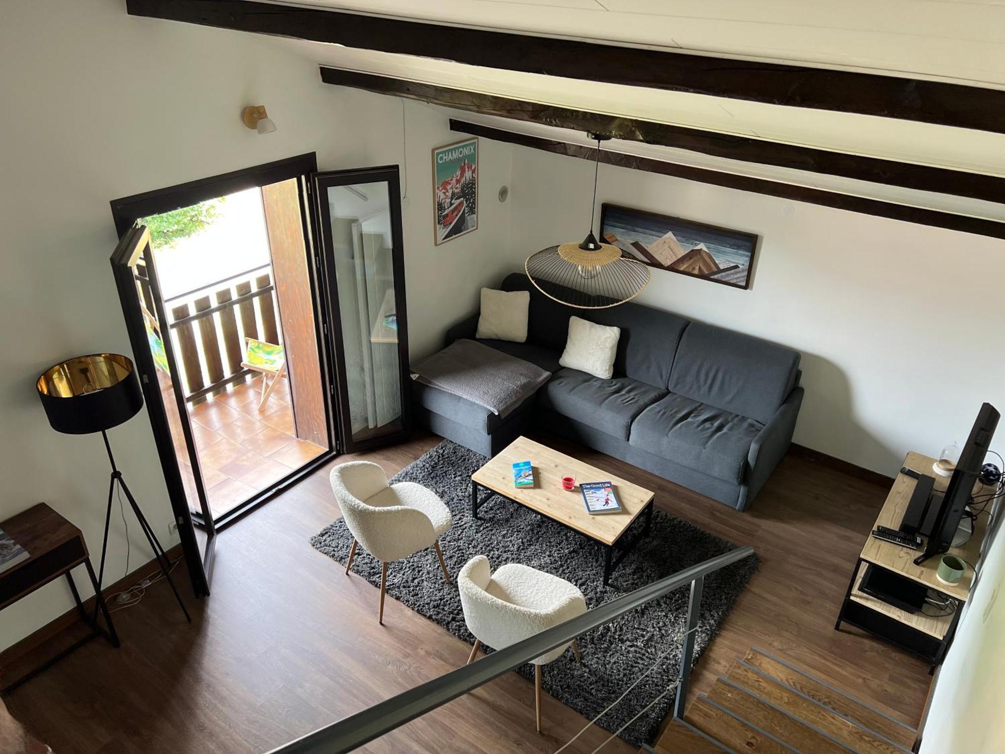Duplex 3 Chambres Vue Mont-Blanc Domancy エクステリア 写真